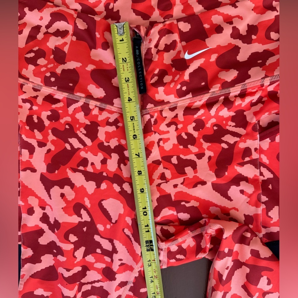 Nike DriFit Naomi Osaka Orange Tennis Leggings - Women’s Large - Picture 6 of 8